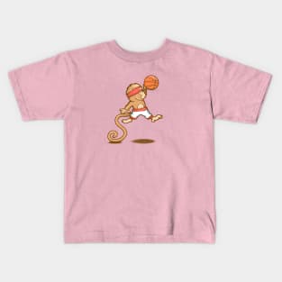 Monkey Baller Kids T-Shirt